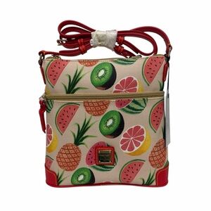 Dooney & Bourke Beige/Multi Fruit Crossbody